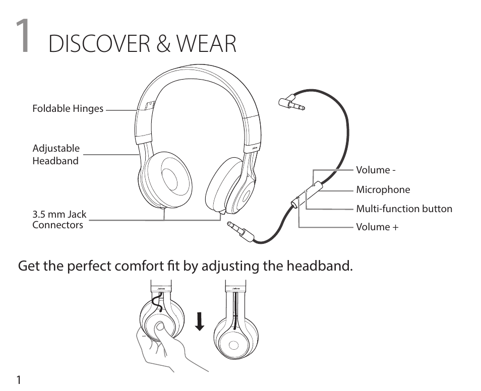 Discover & wear | Jabra REVO User Manual | Page 5 / 42