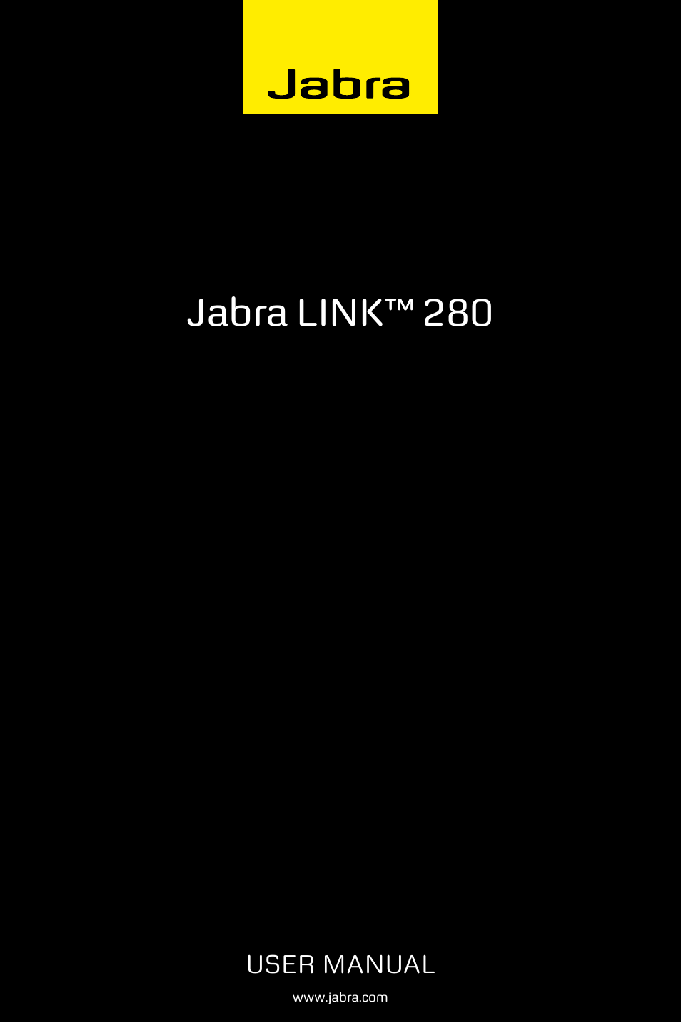 Jabra LINK 280 User Manual | 13 pages