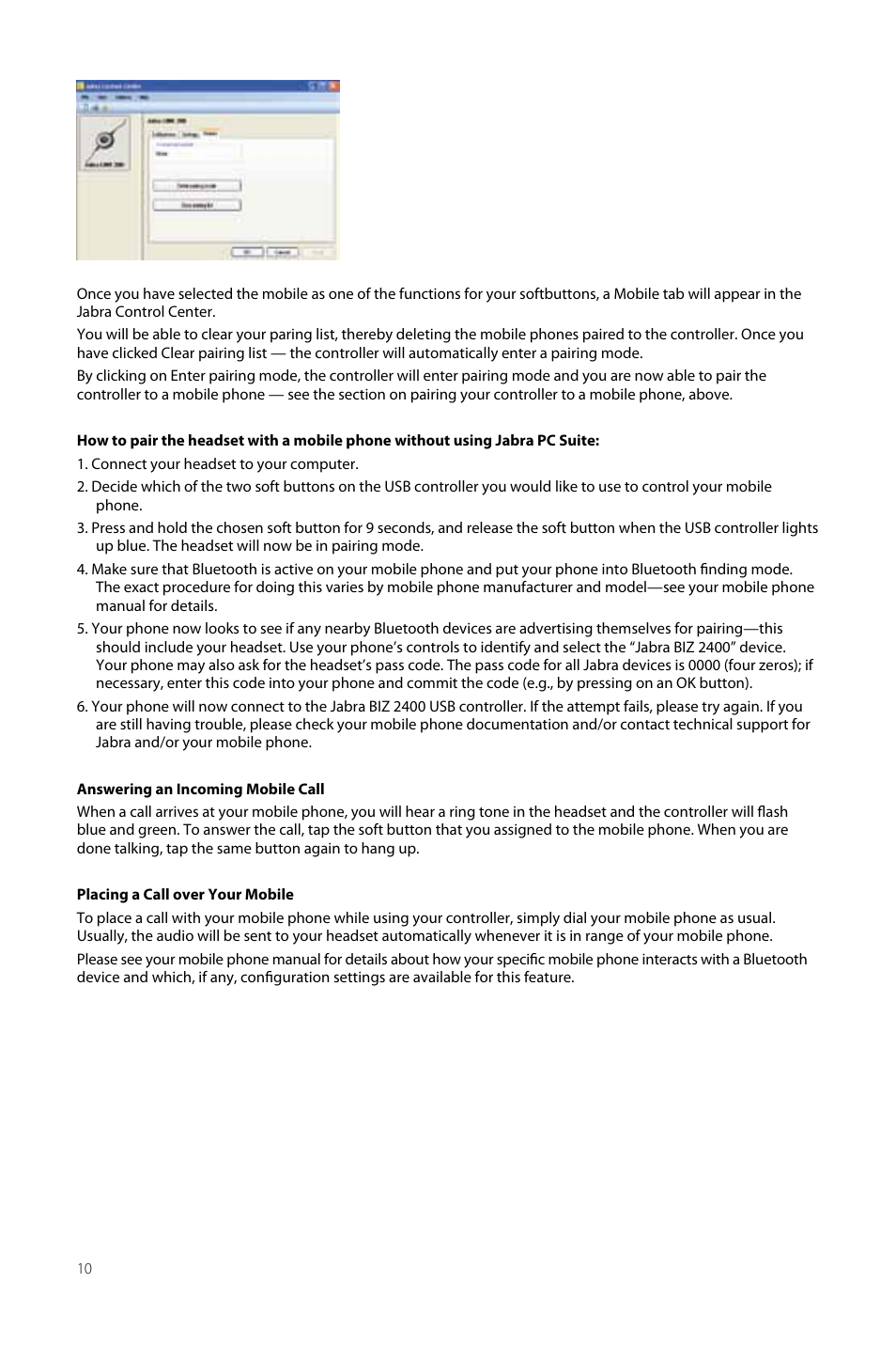 Jabra LINK 280 User Manual | Page 10 / 13