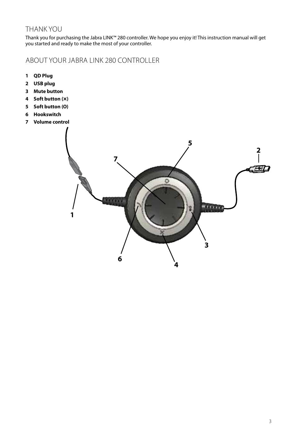 Jabra LINK 280 User Manual | Page 3 / 13