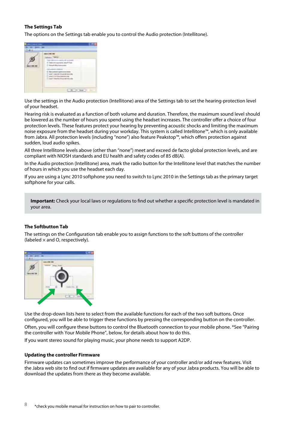 Jabra LINK 280 User Manual | Page 8 / 13