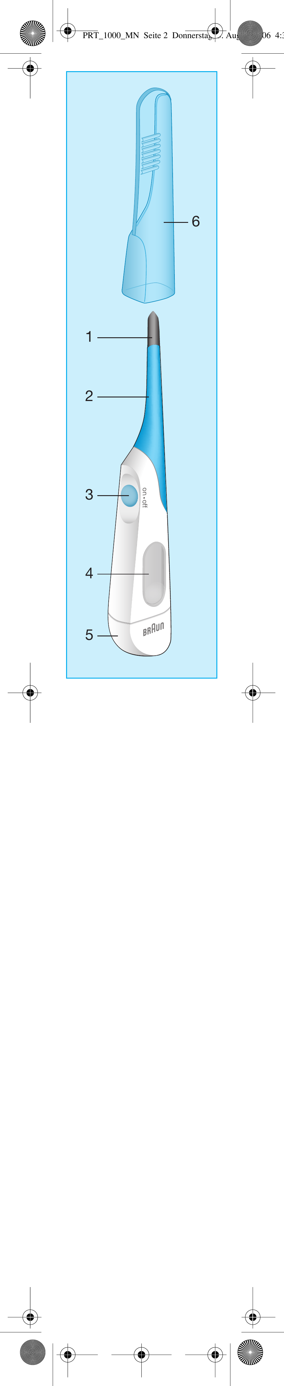 Braun PRT 100 User Manual | Page 2 / 19