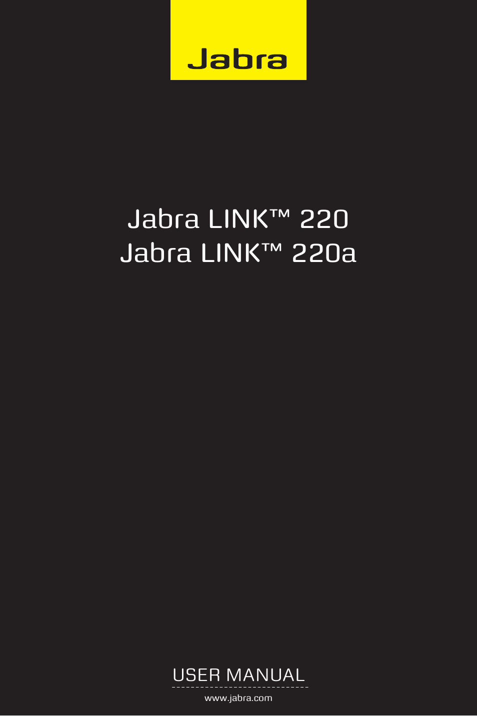 Jabra LINK 220/220а User Manual | 8 pages