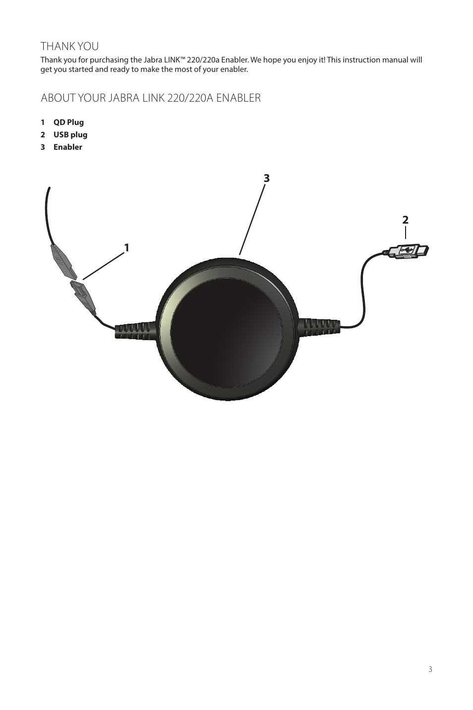 Jabra LINK 220/220а User Manual | Page 3 / 8