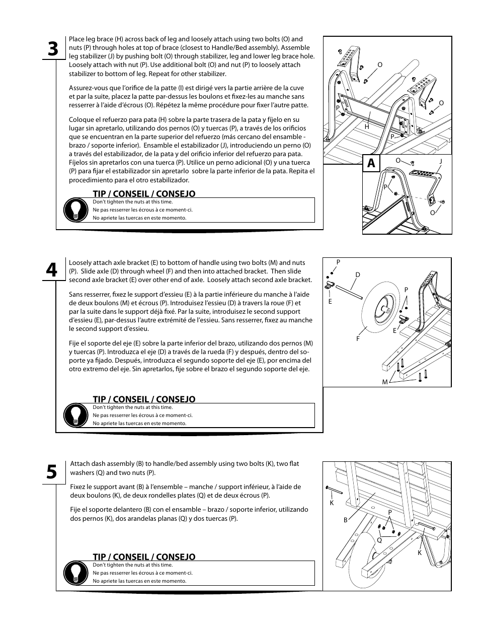 Jackson BT brick and tile wheelbarrow User Manual | Page 3 / 4