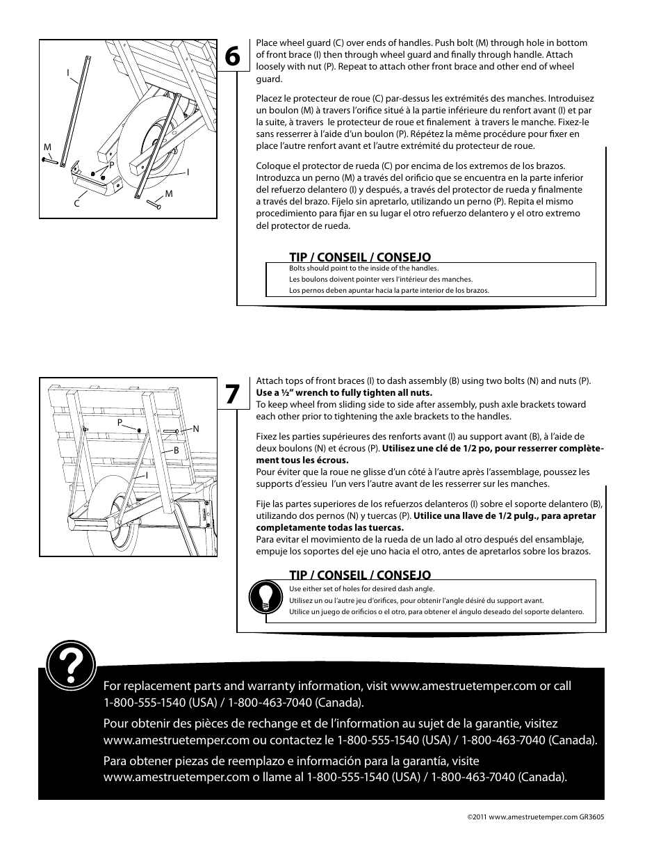 Jackson BT brick and tile wheelbarrow User Manual | Page 4 / 4