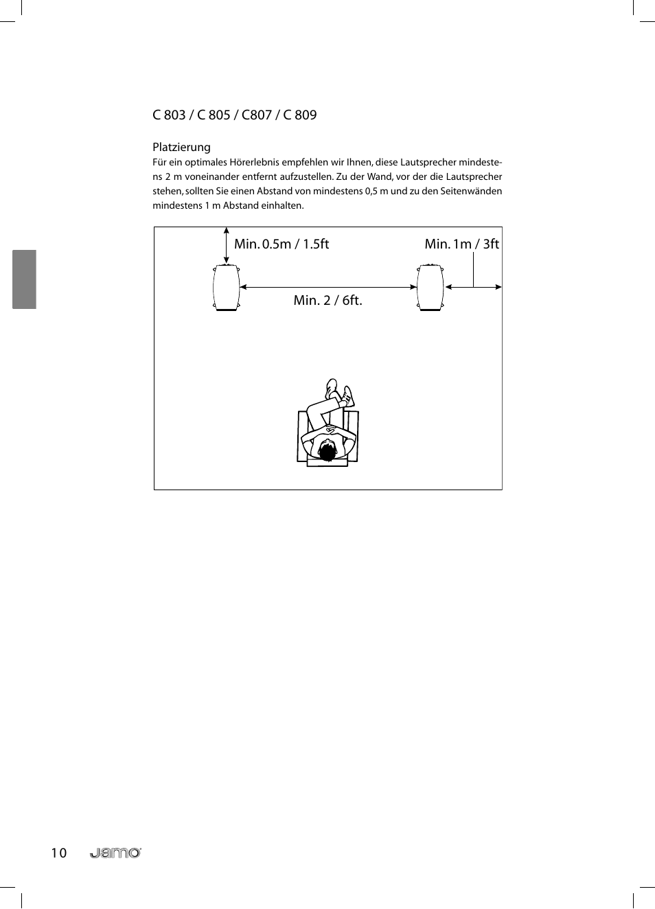 JAMO C 803 User Manual | Page 45 / 183