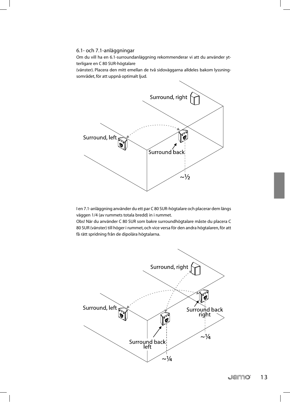JAMO C 803 User Manual | Page 84 / 183