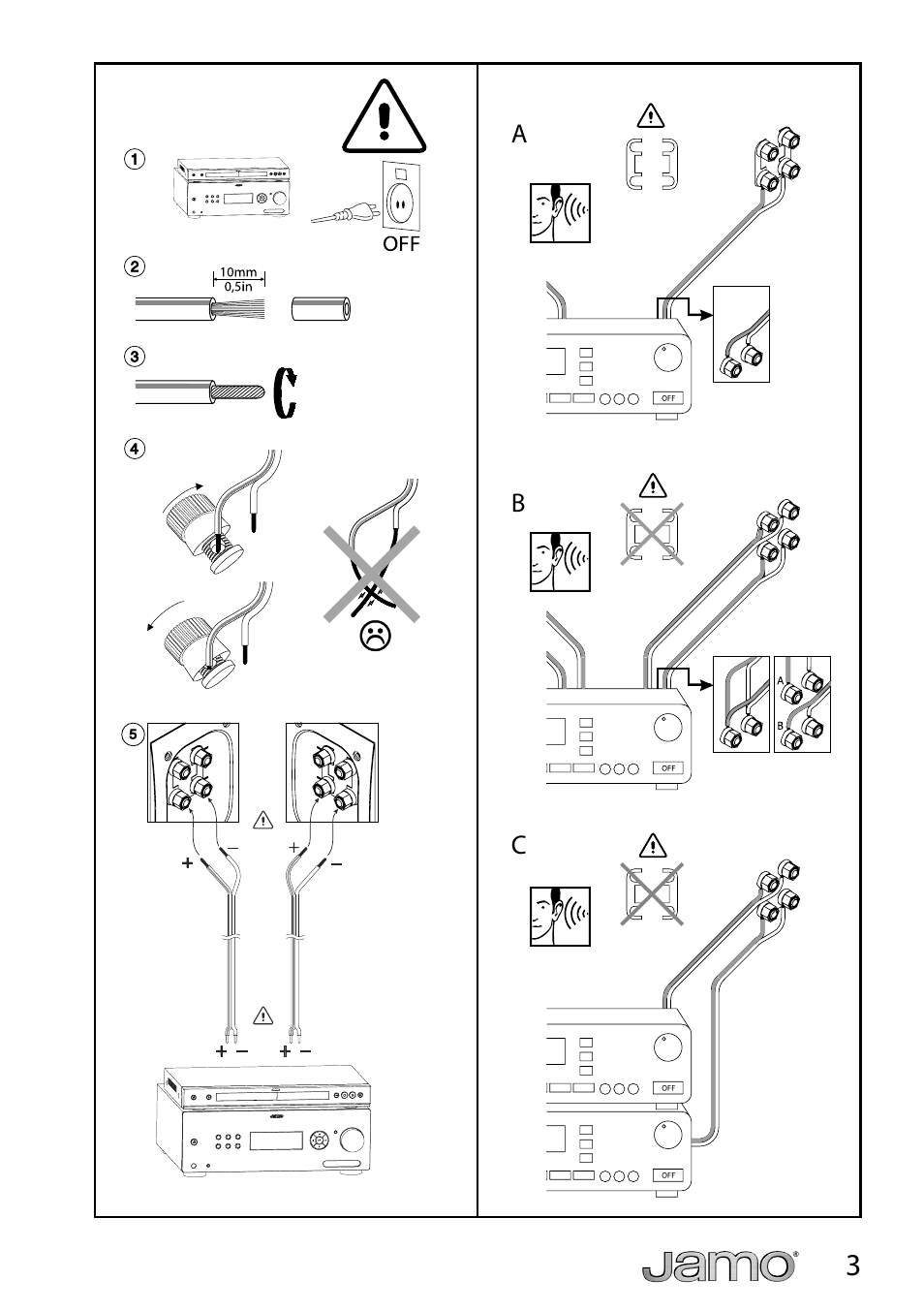JAMO S 718 User Manual | Page 3 / 14