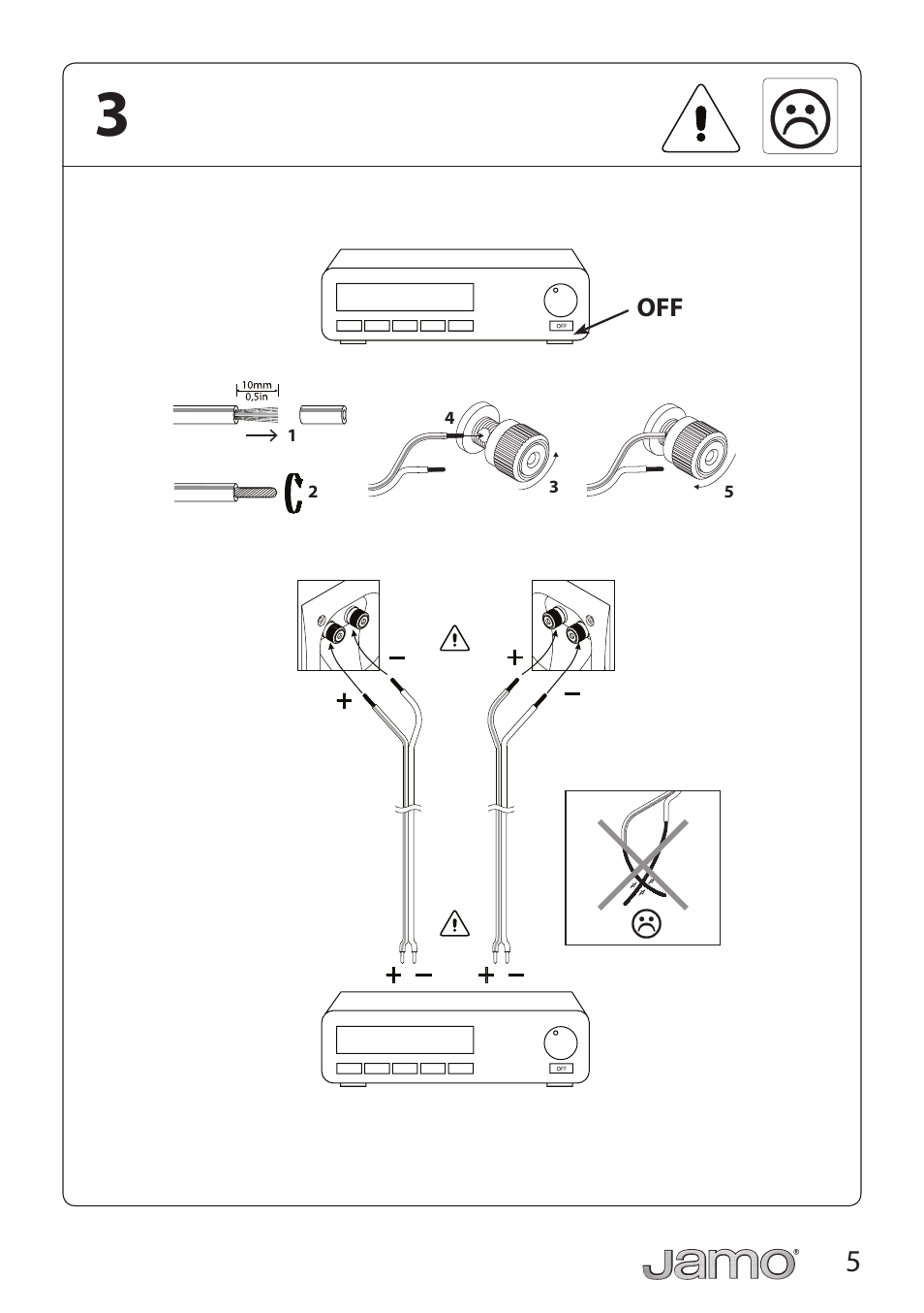 JAMO S 428 HCS 3 User Manual | Page 5 / 20