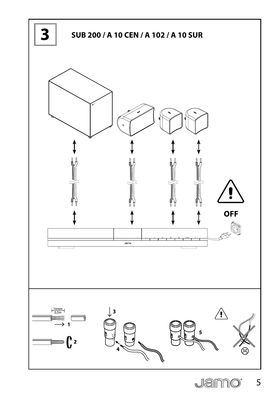 JAMO A 102 User Manual | Page 5 / 19