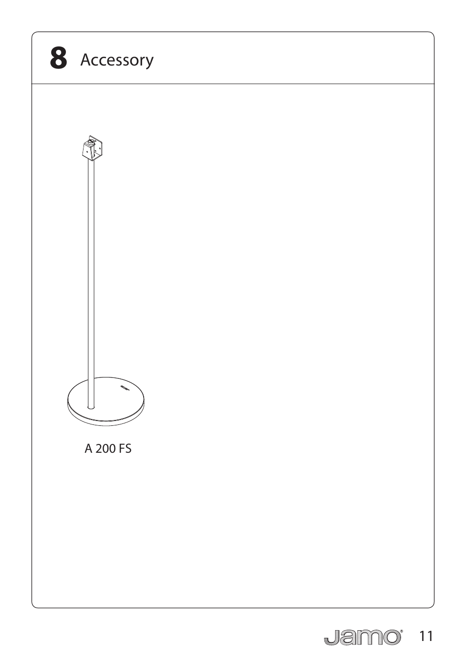 JAMO A 200 User Manual | Page 11 / 24