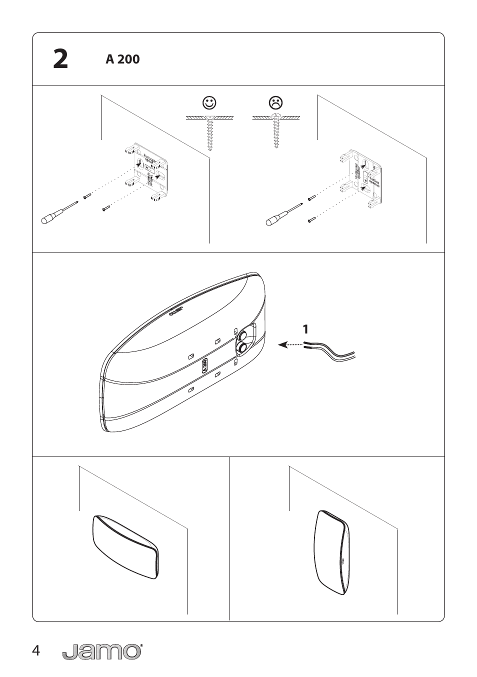 JAMO A 200 User Manual | Page 4 / 24