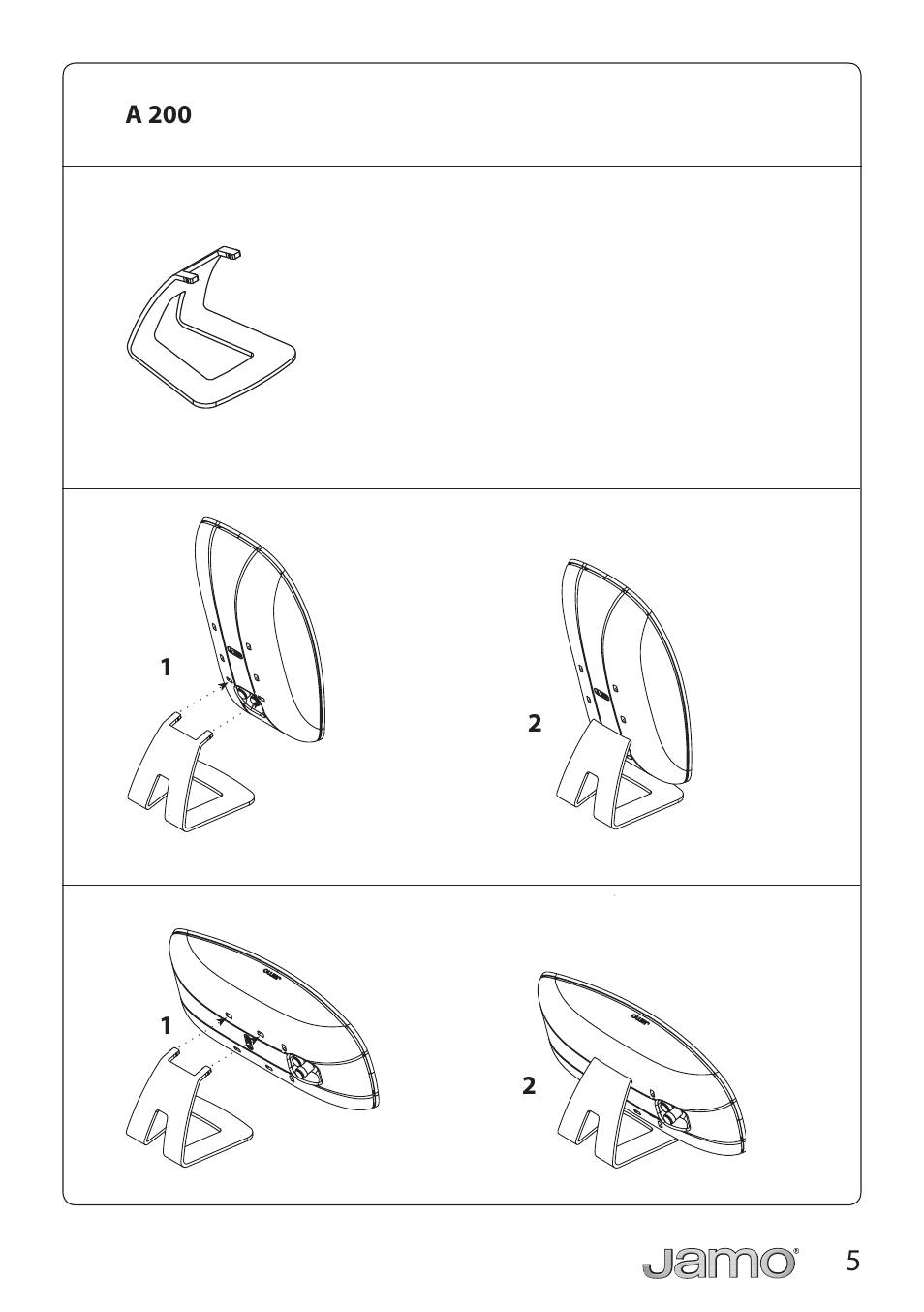 JAMO A 200 User Manual | Page 5 / 24