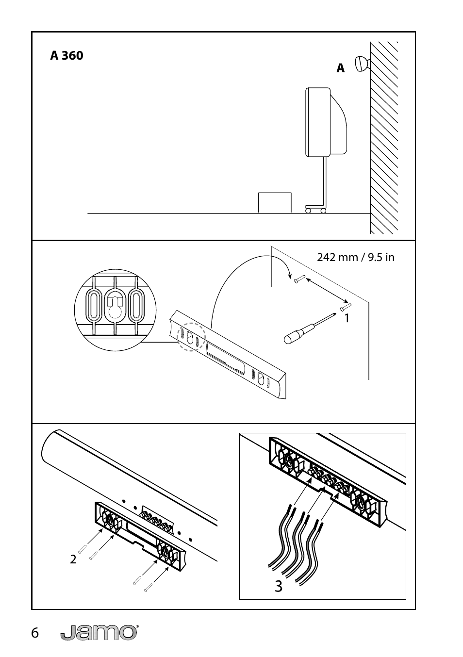 JAMO A 3 CEN-4 User Manual | Page 6 / 22
