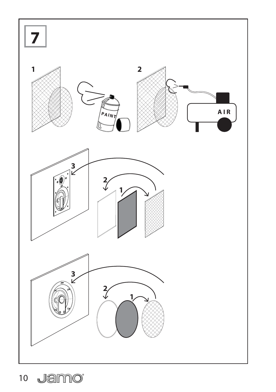 JAMO IW 626 LCR FG User Manual | Page 10 / 21