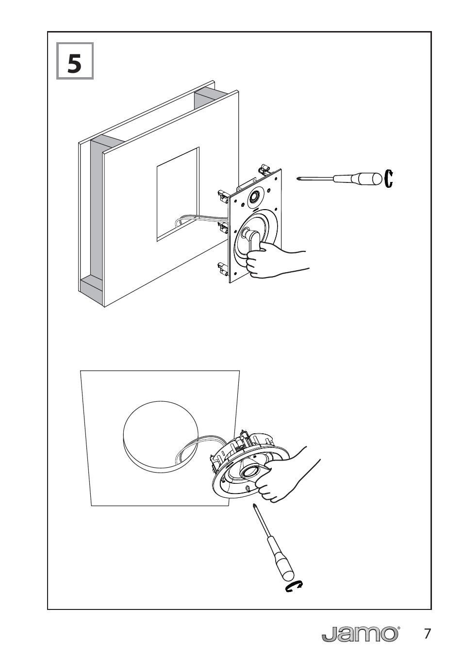 JAMO IW 626 LCR FG User Manual | Page 7 / 21