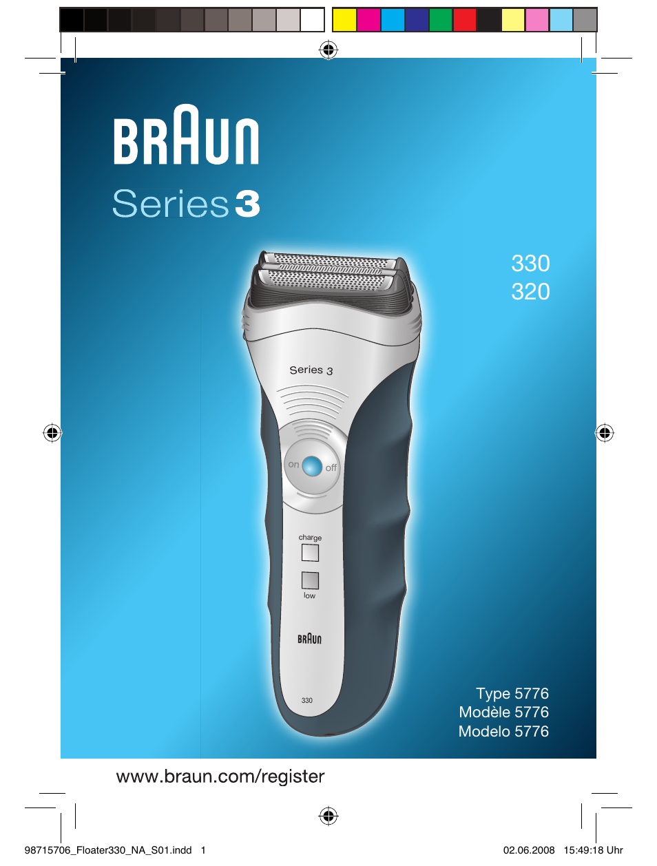 Braun 320 User Manual | 23 pages