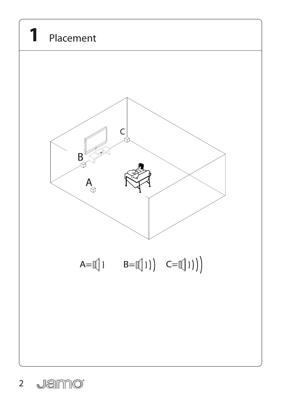 JAMO SUB 800 User Manual | Page 2 / 17
