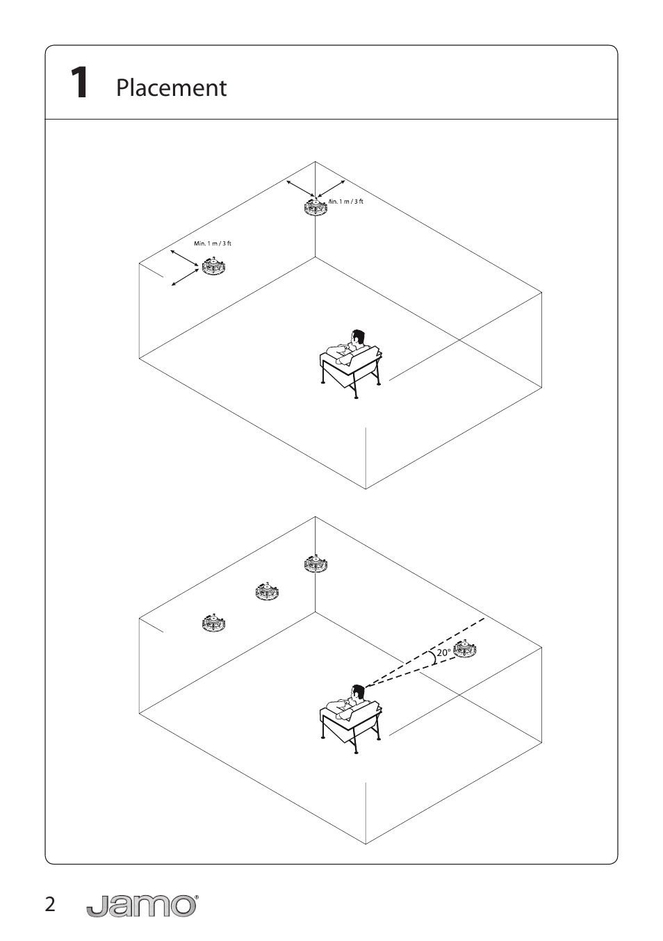 JAMO I-O 6-52DVCA2FG User Manual | Page 2 / 20