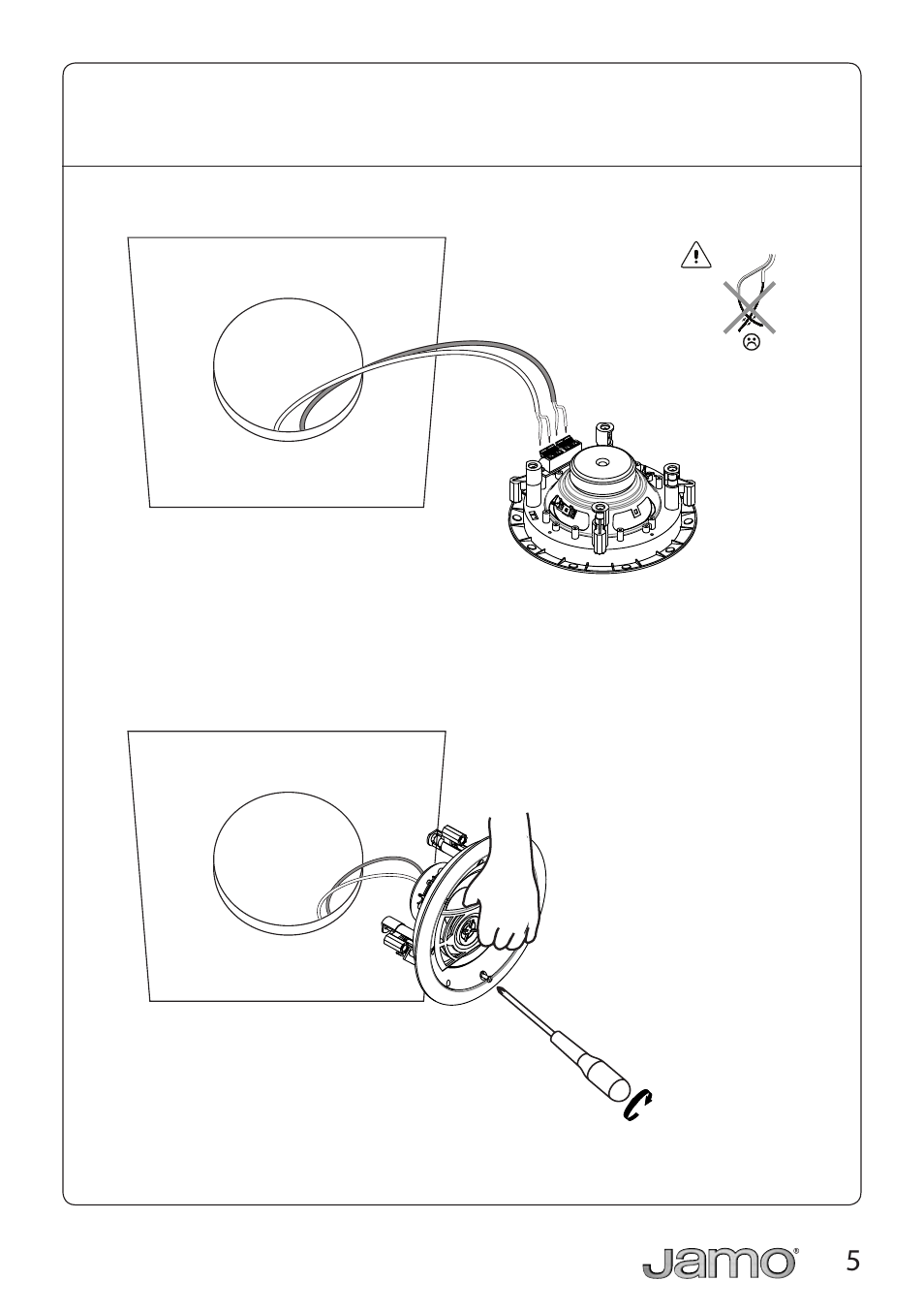 JAMO I-O 6-52DVCA2FG User Manual | Page 5 / 20