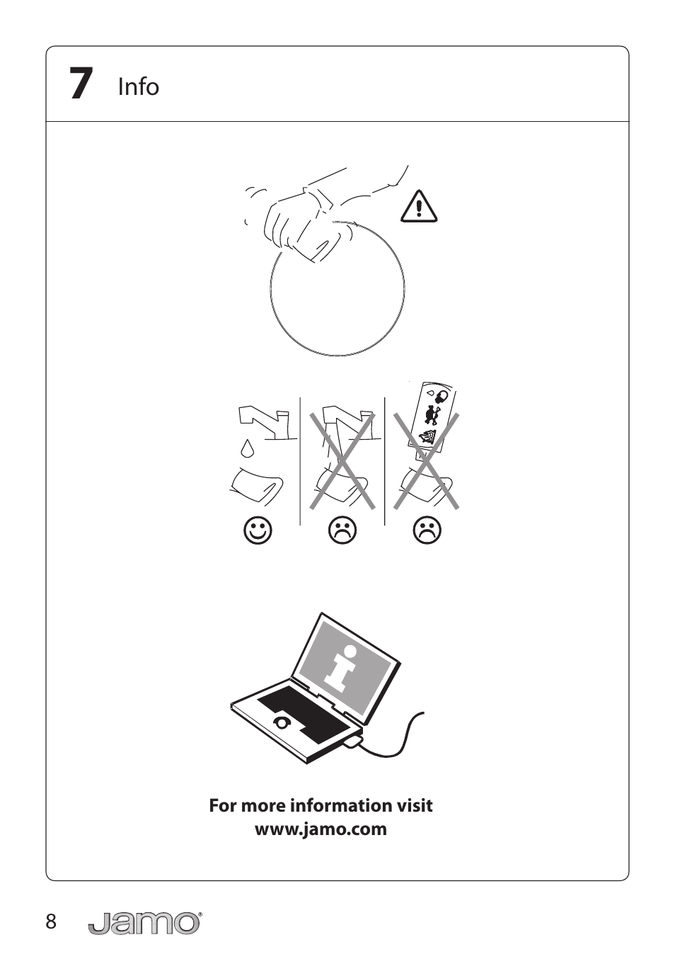 JAMO I-O 6-52DVCA2FG User Manual | Page 8 / 20