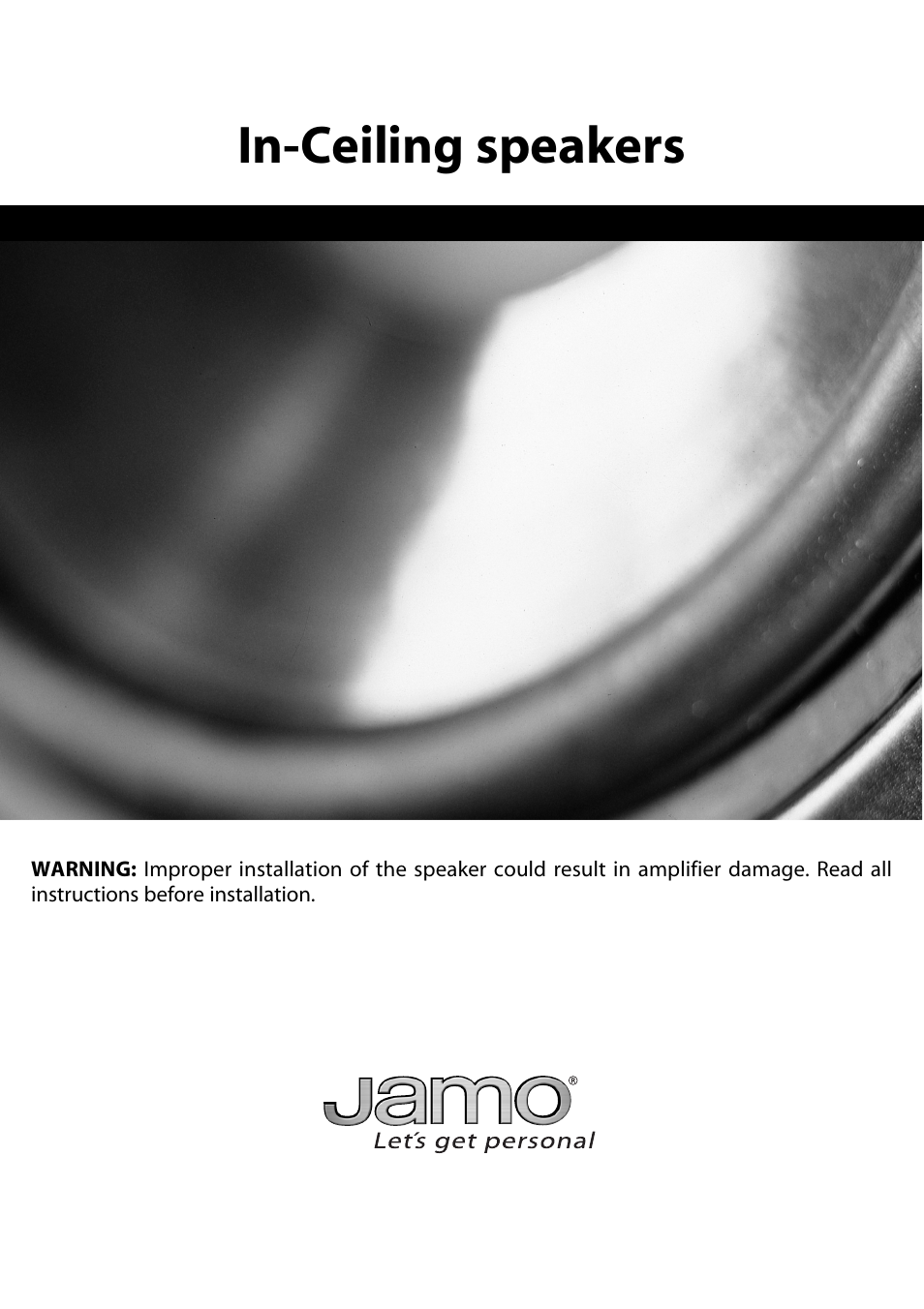 JAMO 6-5CS User Manual | 4 pages