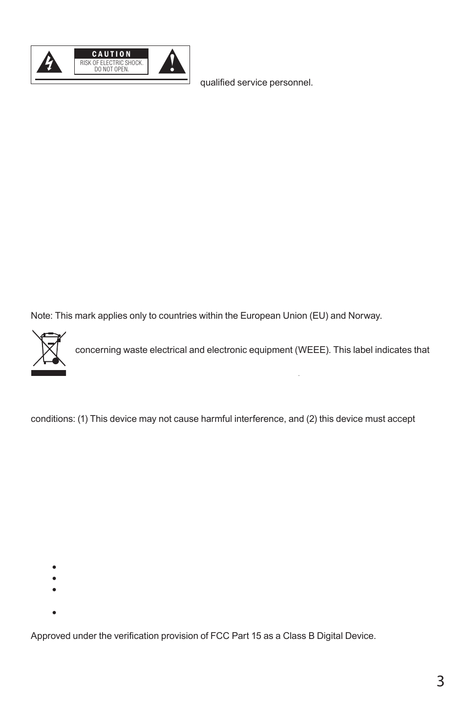 JAMO WK 200 User Manual | Page 3 / 72