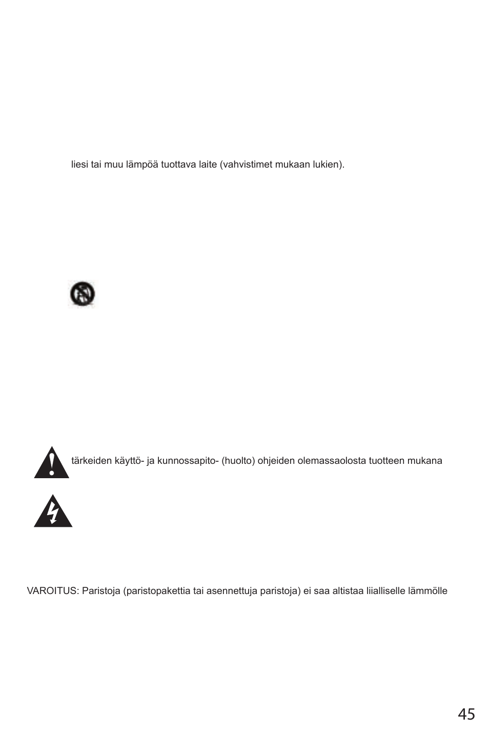JAMO WK 200 User Manual | Page 45 / 72