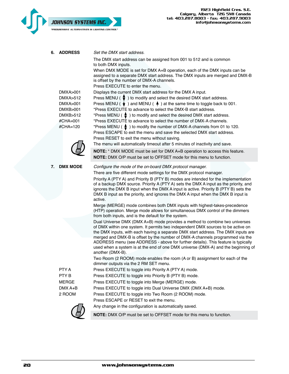 Johnson Systems EDI-120 Control Retrofit User Manual | Page 20 / 36