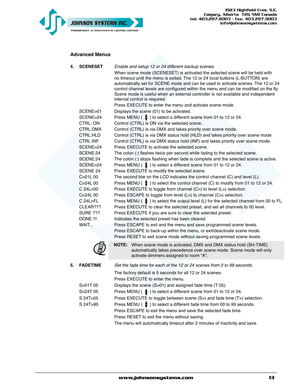 Johnson Systems DPC-24-3000 Series Digital Pack Controller User Manual | Page 13 / 24