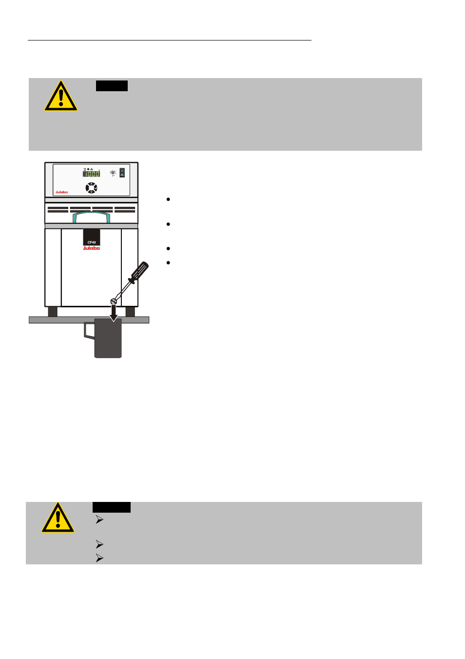 JULABO CF40 Cryo-Compact Circulators User Manual | Page 34 / 35
