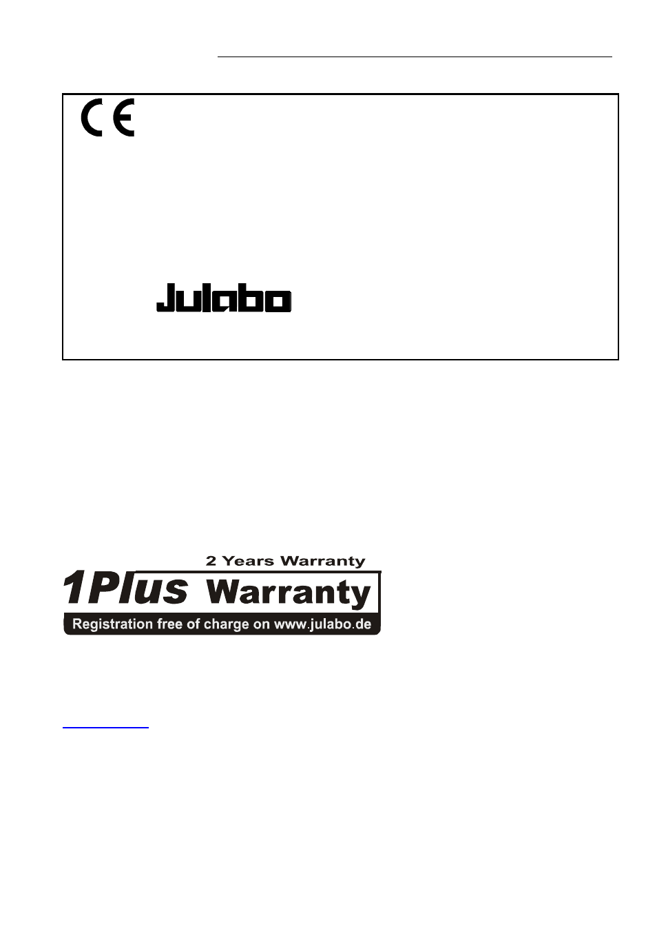 JULABO CF40 Cryo-Compact Circulators User Manual | Page 7 / 35