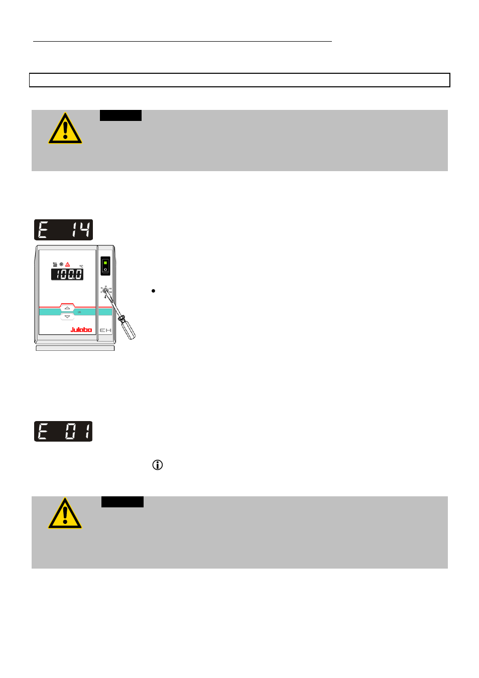 JULABO EH Heating Immersion Circulator User Manual | Page 24 / 27