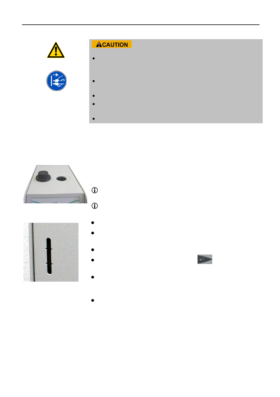 Power connection, Filling | JULABO F1000 Recirculating Cooler User Manual | Page 23 / 35