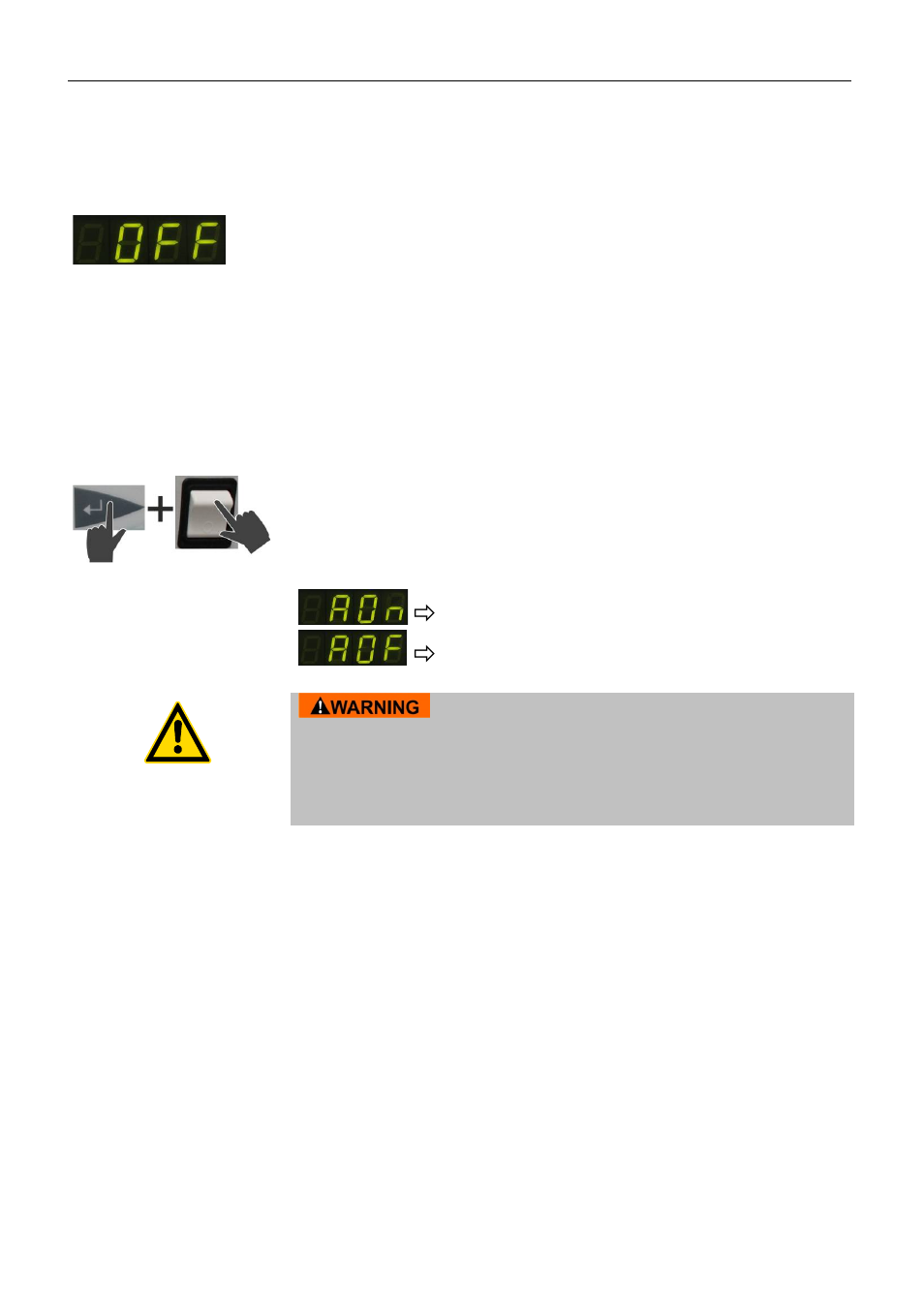 Autostart on / off | JULABO F1000 Recirculating Cooler User Manual | Page 26 / 35