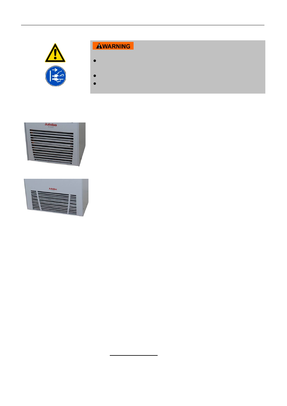 Cleaning / repairing the unit | JULABO F1000 Recirculating Cooler User Manual | Page 30 / 35