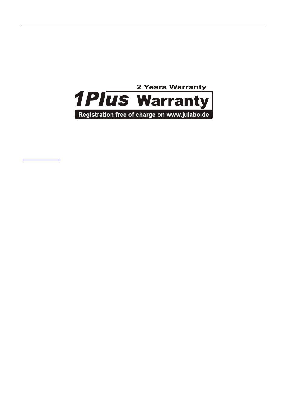 Warranty conditions | JULABO F1000 Recirculating Cooler User Manual | Page 32 / 35