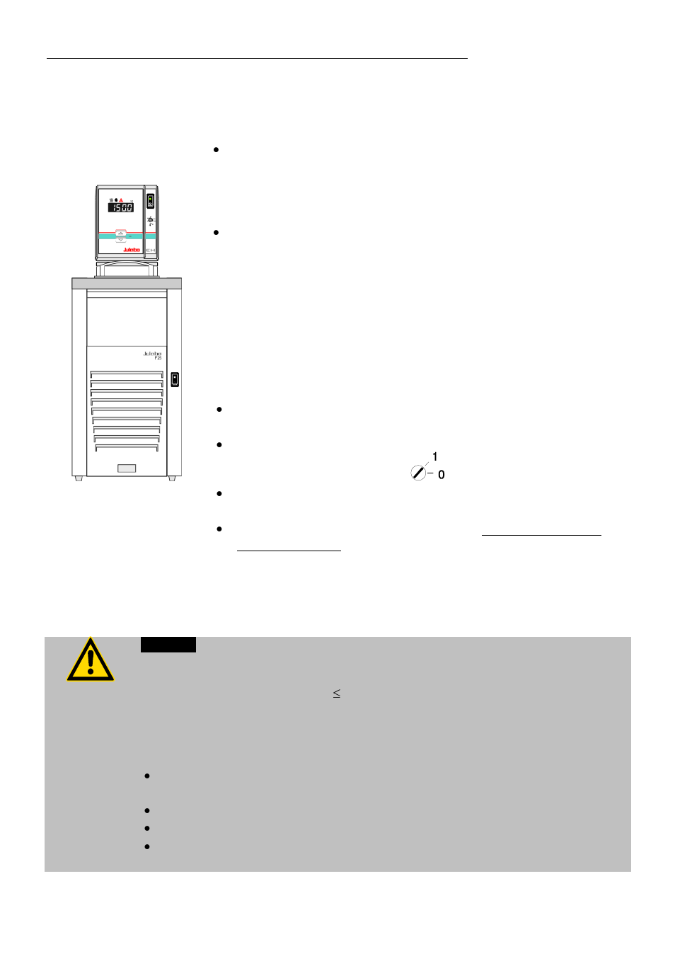 Preparations | JULABO F34-EH Refrigerated and Heating Circulators User Manual | Page 18 / 32