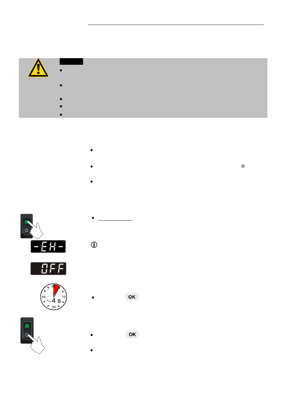 Operating procedures | JULABO F34-EH Refrigerated and Heating Circulators User Manual | Page 23 / 32