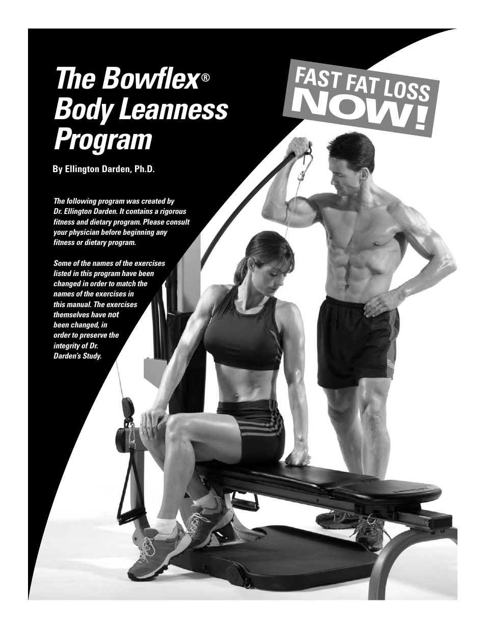 The bowflex, Body leanness program, Fast fat loss | Bowflex Ultimate User Manual | Page 63 / 110