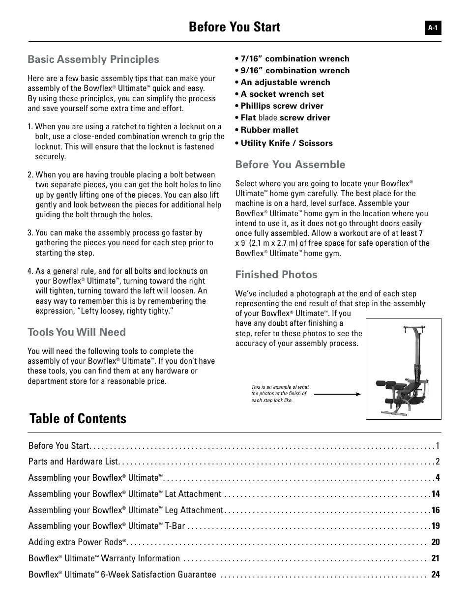 Bowflex Ultimate User Manual | Page 89 / 110