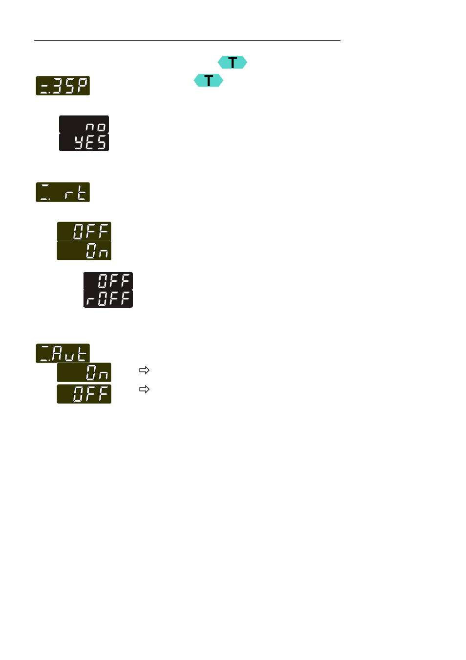 Configuration of the mode of the key, Remote control: activate – deactivate, Automatic / non-automatic start mode | JULABO FPW50-MA Refrigerated and Heating Circulators User Manual | Page 46 / 65
