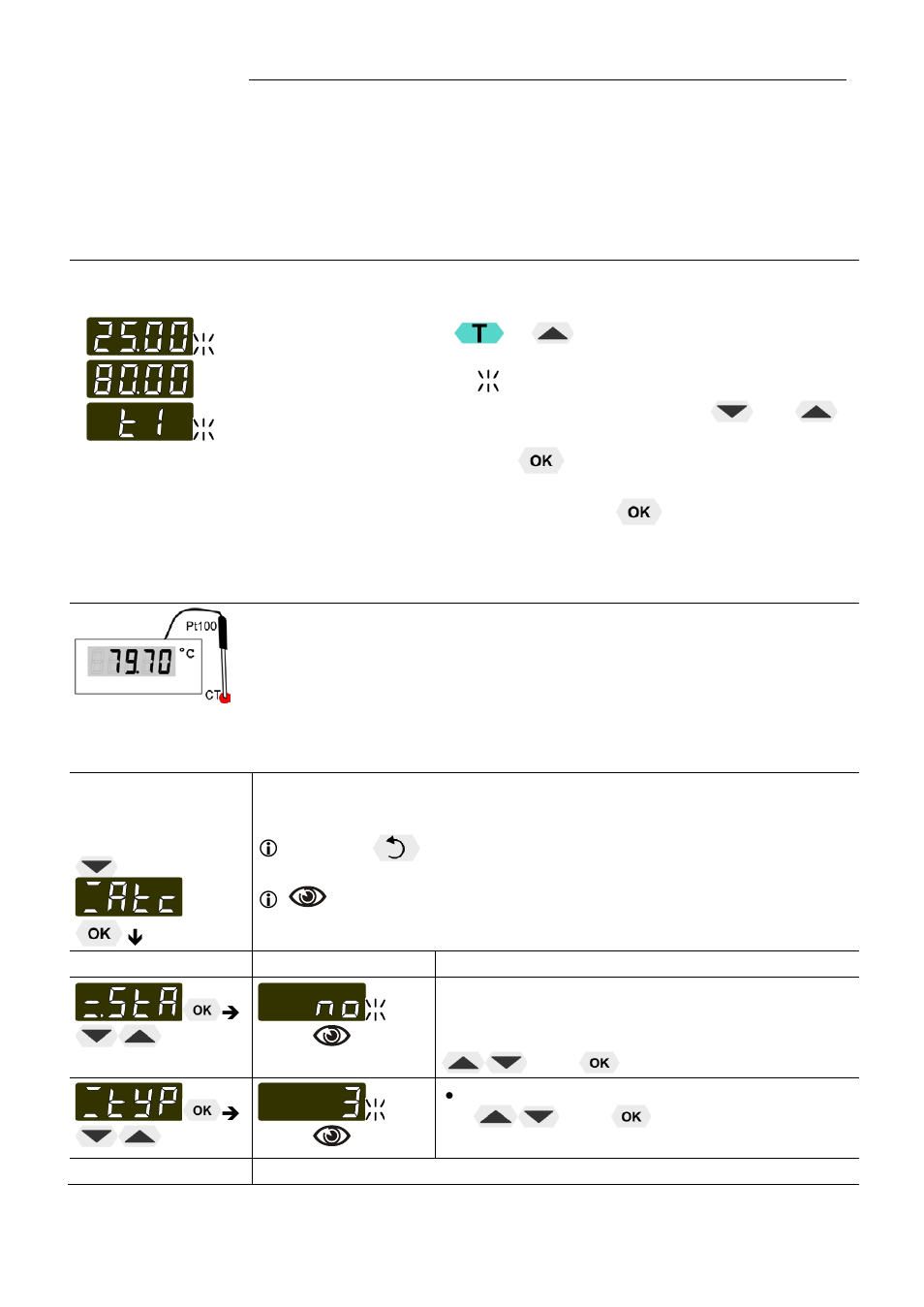 Example: 3-point calibration for internal control | JULABO FPW50-MA Refrigerated and Heating Circulators User Manual | Page 53 / 65