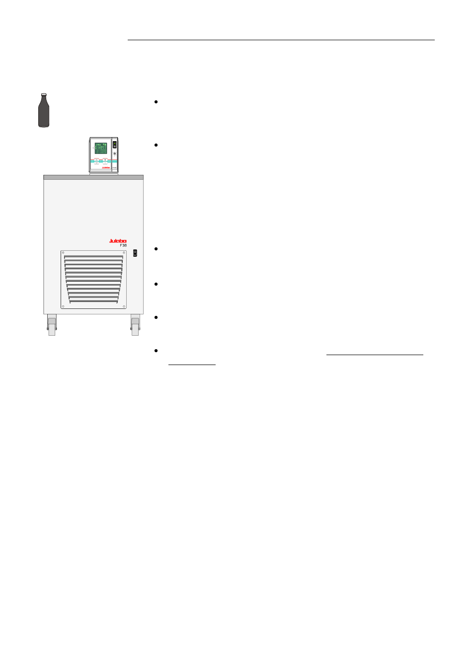 Preparations | JULABO F38-ME Beer Forcing Test Refrigerated/Heating Circulating Bath User Manual | Page 17 / 69