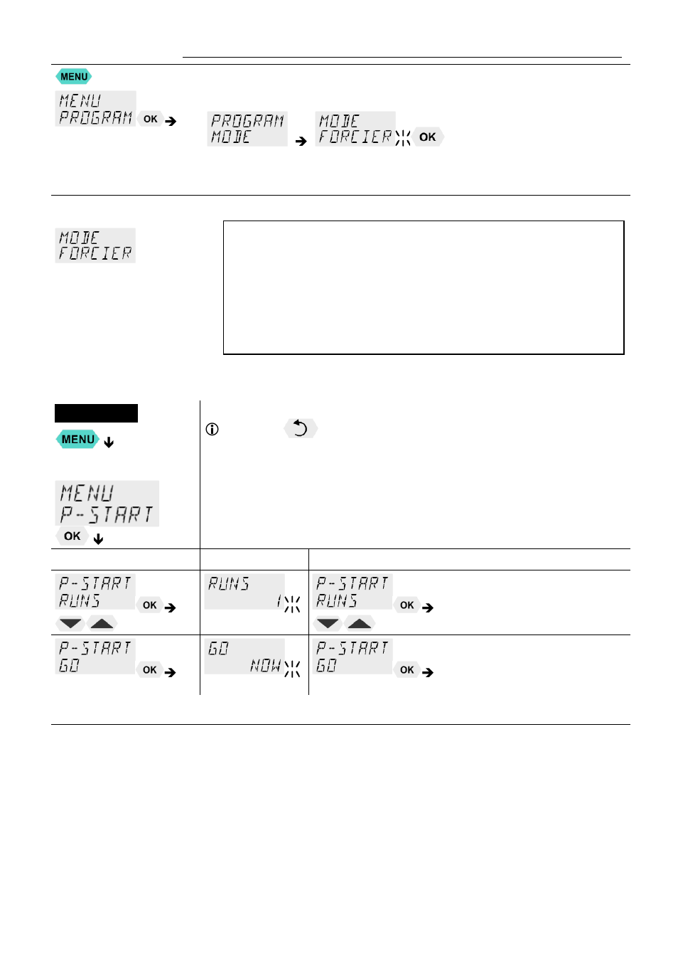 Start-menu | JULABO F38-ME Beer Forcing Test Refrigerated/Heating Circulating Bath User Manual | Page 37 / 69