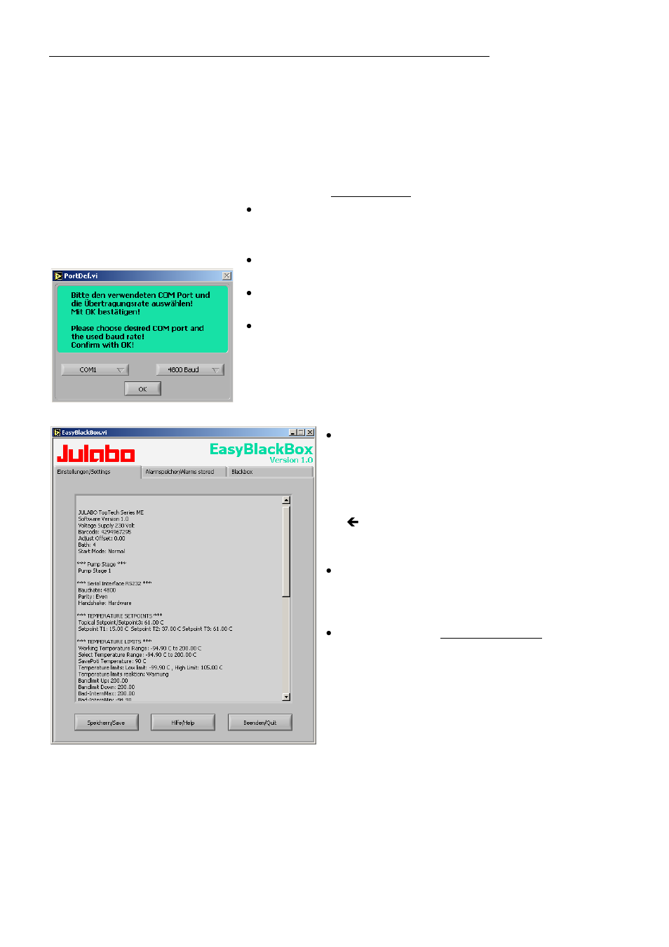 Julabo service – online remote diagnosis | JULABO F38-ME Beer Forcing Test Refrigerated/Heating Circulating Bath User Manual | Page 68 / 69