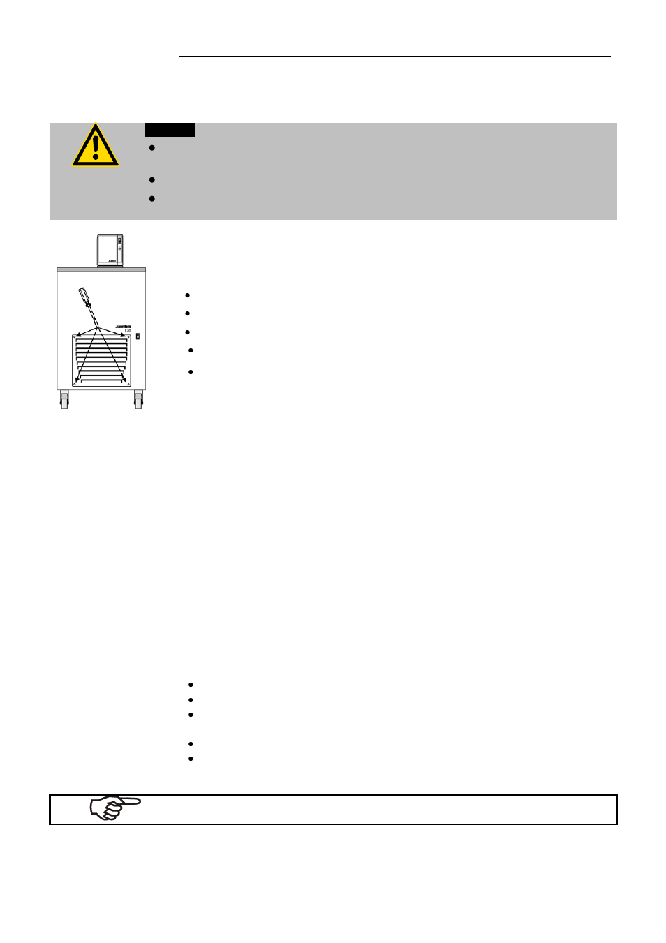 Cleaning / repairing the unit | JULABO F38-ME Beer Forcing Test Refrigerated/Heating Circulating Bath User Manual | Page 69 / 69