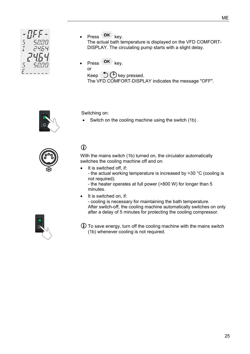 JULABO FPW50-ME Refrigerated and Heating Circulators User Manual | Page 25 / 66