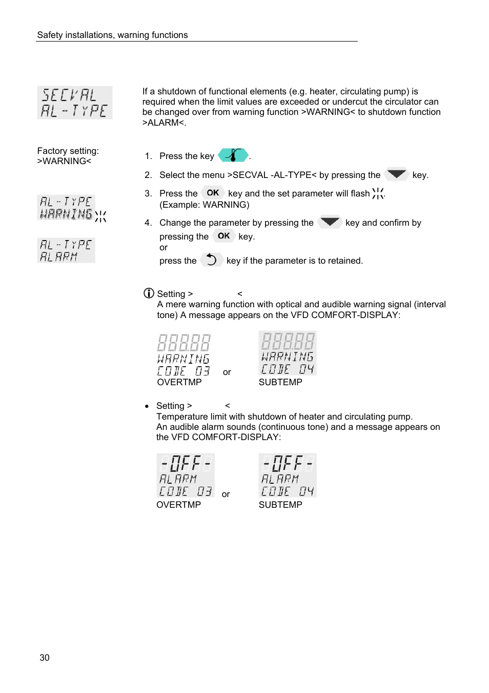 JULABO FPW50-ME Refrigerated and Heating Circulators User Manual | Page 30 / 66